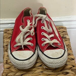 Red classic All Star Converse!